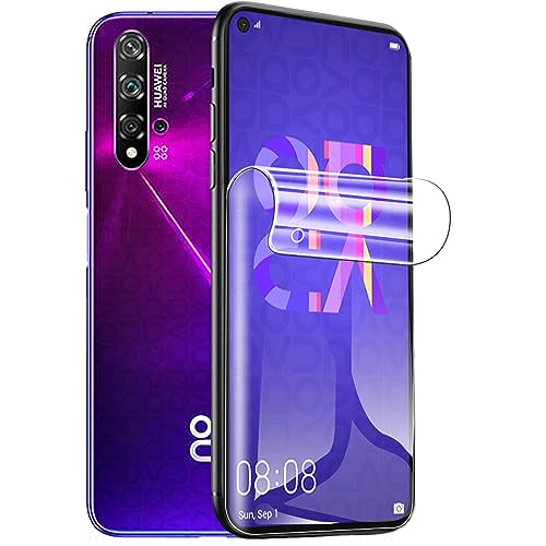 TMahhbid [2 Stück] Hydrogel Displayschutzfolie für Huawei nova 5T (6.26 inch),[Nicht Glas] Hydrogel Film Klar HD Weich TPU Schutzfolie [Hochempfindliche] von TMahhbid
