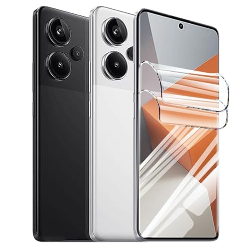 TMahhbid [2 Stück] Hydrogel Displayschutzfolie für Xiaomi Redmi Note 13 Pro+ / Redmi Note 13 Pro Plus(6.67 inch), [Nicht Glas] Hydrogel Film Klar HD Weich TPU Schutzfolie [Hochempfindliche] von TMahhbid