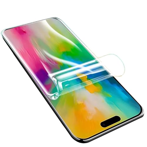 TMahhbid [2 Stück] Hydrogel Displayschutzfolie für iPhone 16 Pro Max (6.9 Zoll), [Nicht Glas] Hydrogel Film Klar HD Weich TPU Schutzfolie [Hochempfindliche] von TMahhbid
