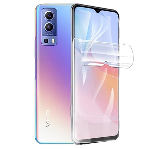 TMahhbid [2 Stück] Hydrogel Displayschutzfolie für vivo Y72 5G/ Y52 5G (6.58 inch), [Nicht Glas] Hydrogel Film Klar HD Weich TPU Schutzfolie [Hochempfindliche] von TMahhbid