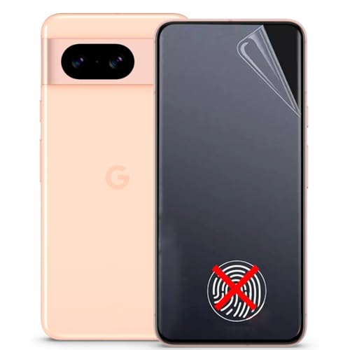 TMahhbid 2 Stück Matte Displayschutzfolie für Google Pixel 8 (6.2 Zoll), [Blendschutz][Anti-Fingerabdruck] TPU-Displayschutzfolien KEIN gehärtetes Glas von TMahhbid