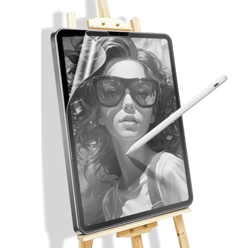 TMahhbid 2 Stück Papier Schutzfolie für iPad Air 11 Zoll 2025/2024, PET Matte Papierfolie Displayschutz, Papier Schreibgefühl [Blendfreiem] von TMahhbid
