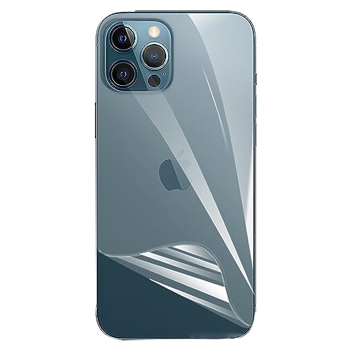 TMahhbid [2 Stück] Rückseite Hydrogel Displayschutzfolie für iPhone 12 Pro Max (6.7 inch), [Nicht Glas] Hydrogel Film Klar HD Weich TPU Schutzfolie [Hochempfindliche] von TMahhbid