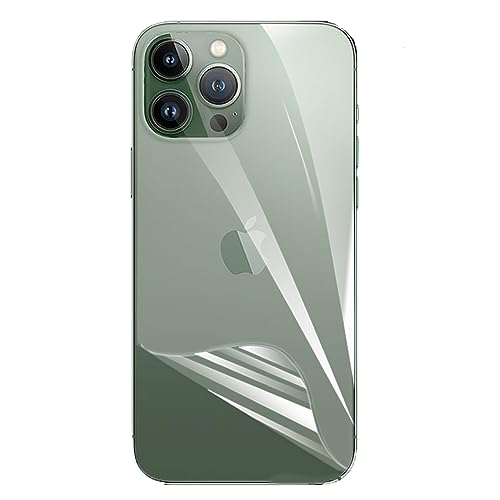 TMahhbid [2 Stück] Rückseite Hydrogel Displayschutzfolie für iphone 13 Pro Max (6.7 inch), [Nicht Glas] Hydrogel Film Klar HD Weich TPU Schutzfolie [Hochempfindliche] von TMahhbid