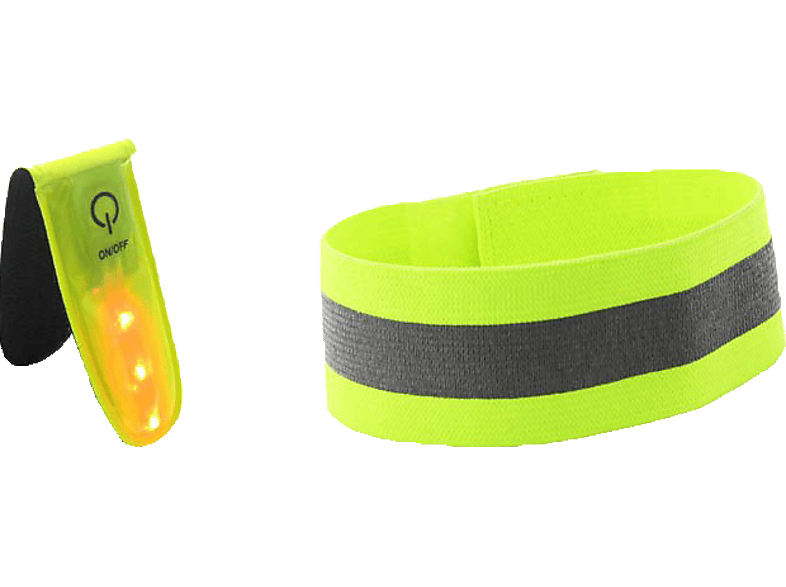 TNB UMREFLEKT Reflektierendes Armband + LED Clip von TNB