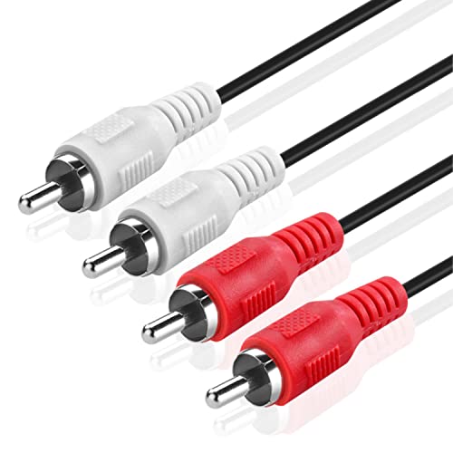 TNP Cinch Kabel, RCA-Kabel - 3m, Stereo Audiokabel, 2x Cinch-Stecker auf 2x Cinch-Stecker, Audio Chinchkabel für Subwoofer, Verstäker, Heimkino, Fernsehen, DVD, HiFi Anlagen, Heimkino, Blu-Ray TNP Cinch Kabel, RCA-Kabel - 3m, Stereo Audiokabel, 2x Cinch-Stecker auf 2x Cinch-Stecker, Audio Chinchkabel für Subwoofer, Verstäker, Heimkino, Fernsehen, DVD, HiFi Anlagen, Heimkino, Blu-Ray von TNP Products