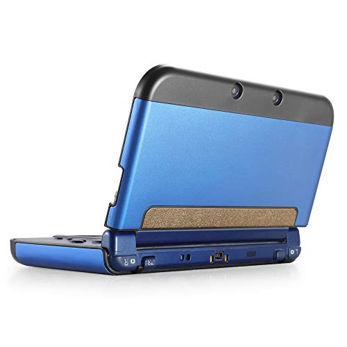 TNP New 3DS XL Hülle, New 3DS XL Case, Aluminium-Schutzhülle für New Nintendo 3DS XL Konsole 2015, Spiele und Zubehör, strapazierfähige Cover Plate mit ultraschlankem Design für New 3DS XL/LL, Blau von TNP Products