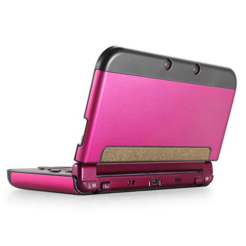 TNP New 3DS XL Hülle, New 3DS XL Case, Aluminium-Schutzhülle kompatibel mit New Nintendo 3DS XL Konsole 2015, Spiele und Zubehör, strapazierfähige Cover Plate mit ultraschlankem Design, Rosa von TNP Products