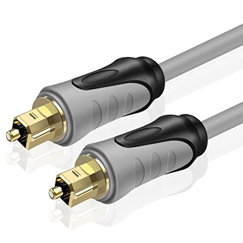 TNP Optisches Kabel 15m, Toslink Kabel, Digitales Audiokabel, Lichtleiterkabel, S/PDIF Kabel für Hi-Fi, Soundbar, TV, PS4, Xbox, Stereoanlage, Heimkino, Optisches Audiokabel, Optical Audio Cable TNP Optisches Kabel 15m, Toslink Kabel, Digitales Audiokabel, Lichtleiterkabel, S/PDIF Kabel für Hi-Fi, Soundbar, TV, PS4, Xbox, Stereoanlage, Heimkino, Optisches Audiokabel, Optical Audio Cable von TNP Products