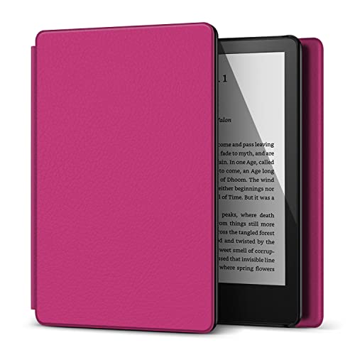 TNP Schutzhülle für Kindle 11. Generation – Schlanke und leichte Smart-Cover-Schutzhülle mit automatischer Schlaf- und Wachfunktion für Amazon Kindle E-Reader 15,2 cm (6 Zoll), Hot Pink von TNP Products