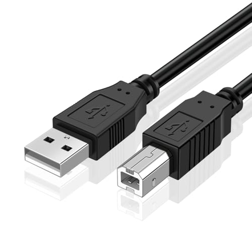 TNP USB A auf USB B Audio MIDIKabel Stecker auf Stecker – MIDI auf USB Kabel 2.0 Typ für Computer, Laptop, MIDIKlaviertastatur, Projektor, Drucker und Ausrüstung mit USBMIDIKabelschnittstelle (10 TNP USB A auf USB B Audio MIDIKabel Stecker auf Stecker – MIDI auf USB Kabel 2.0 Typ für Computer, Laptop, MIDIKlaviertastatur, Projektor, Drucker und Ausrüstung mit USBMIDIKabelschnittstelle (10 von TNP Products