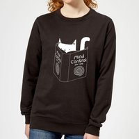 Tobias Fonseca Mind Control for Cats Women's Sweatshirt - Black - 5XL von TOBIAS FONSECA