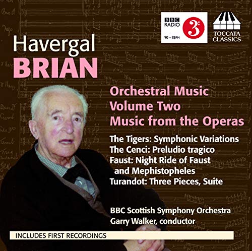 Brian Orchestral Music Vol.2 von TOCCATA CLASSICS