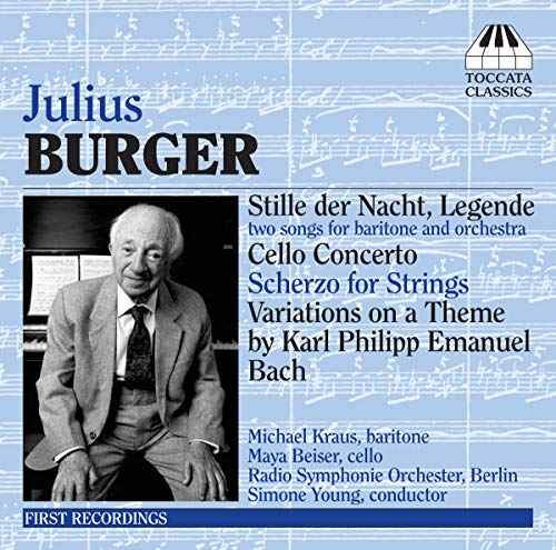 Burger Cello Concerto von TOCCATA CLASSICS