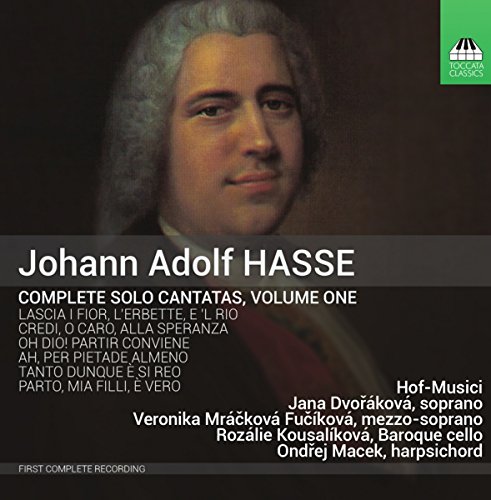Hasse: Complete Solo Cantatas, Vol 1 von Toccata Classics