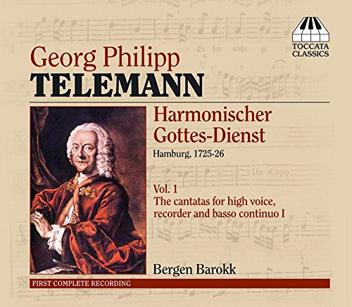 Telemann:Harmonischer Gottesdienst 1 von TOCCATA CLASSICS