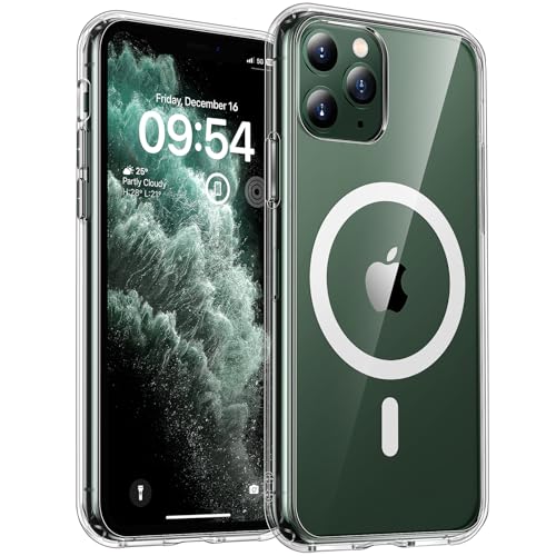 TOCOL für iPhone 11 Pro Max Hülle für Magsafe, Nie Vergilbung Stoßfest Anti-Fingerabdruck Kratzfest rutschfest Magnetisch Handyhülle für iPhone 11 Pro Max Case, Transparent TOCOL für iPhone 11 Pro Max Hülle für Magsafe, Nie Vergilbung Stoßfest Anti-Fingerabdruck Kratzfest rutschfest Magnetisch Handyhülle für iPhone 11 Pro Max Case, Transparent von TOCOL