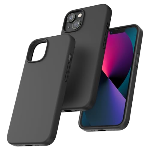 TOCOL für iPhone 13 Hülle Silikon, Stoßfest Anti-Rutsch Anti-Fingerabdruck Kratzfest Handyhülle für iPhone 13 Case, Schwarz TOCOL für iPhone 13 Hülle Silikon, Stoßfest Anti-Rutsch Anti-Fingerabdruck Kratzfest Handyhülle für iPhone 13 Case, Schwarz von TOCOL