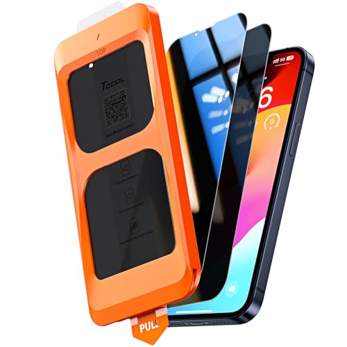 TOCOL für iPhone 13 Mini für Panzerglas Sichtschutz, Full Screen Auto-Installation 0 Blasen 9H Härte Stoßfest Kratzfest Anti-Fingerabdruck Blickschutz Schutzglas für iPhone 13 Mini, 2 Stück TOCOL für iPhone 13 Mini für Panzerglas Sichtschutz, Full Screen Auto-Installation 0 Blasen 9H Härte Stoßfest Kratzfest Anti-Fingerabdruck Blickschutz Schutzglas für iPhone 13 Mini, 2 Stück von TOCOL