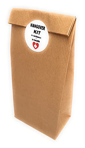 TODOKRAFT Hangover Kit - 25 Stück Partybeutel für Geburtstage von TODOKRAFT