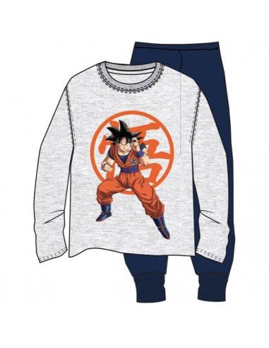 Toei animation Unisex Goku Dragon Ball für Erwachsene Pyjama, bunt, Einheitsgröße von TOEI ANIMATION