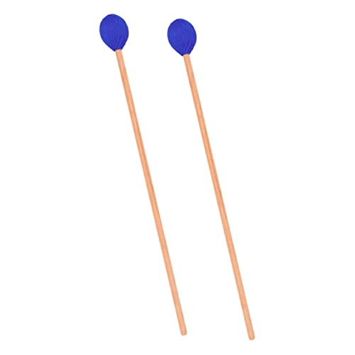 TOGEVAL 1 Paar Marimba Schlägel, Percussion Schlägel, Xylophon Schlägel, Xylophon Schlägel, Zubehör Für Schlaginstrumente, Percussion Trommel Schlägel, Xylophon Schlägel, Sticks, von TOGEVAL