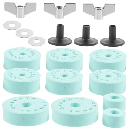TOGEVAL 1 Set Drum Baumwollpad, Drum Kit Zubehör, Drum Becken Filz, Mehrfarbiges Pad, Drum Pad Ständer Zubehör, Drum Hardware, Drum Schalldämmpad, Drum Becken Filzpad, Drum Zubehör TOGEVAL 1 Set Drum Baumwollpad, Drum Kit Zubehör, Drum Becken Filz, Mehrfarbiges Pad, Drum Pad Ständer Zubehör, Drum Hardware, Drum Schalldämmpad, Drum Becken Filzpad, Drum Zubehör von TOGEVAL