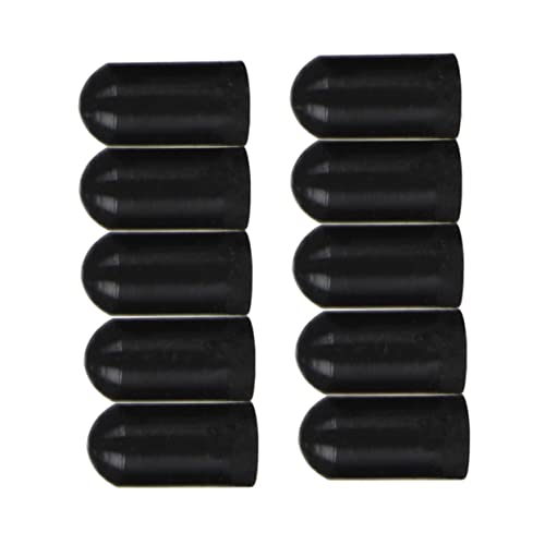 TOGEVAL 10Stücke Silikon Drumstick Silent Tips Mute Drum Stick Mallet Protectors für Schlagzeugstöcke Effektiver Schutz Geräuschreduzierung Passform TOGEVAL 10Stücke Silikon Drumstick Silent Tips Mute Drum Stick Mallet Protectors für Schlagzeugstöcke Effektiver Schutz Geräuschreduzierung Passform von TOGEVAL