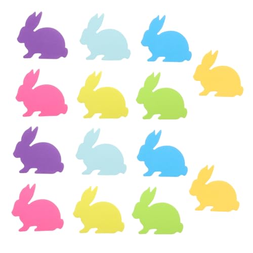 TOGEVAL 14 Stück Bunte, Kaninchenförmige Notizen, Fluoreszierende, Selbstklebende Notizblöcke, Selbstklebend, Für Büro, Schule, Zuhause, Kawaii, Schreibtischzubehör, Lustiges Briefpapier TOGEVAL 14 Stück Bunte, Kaninchenförmige Notizen, Fluoreszierende, Selbstklebende Notizblöcke, Selbstklebend, Für Büro, Schule, Zuhause, Kawaii, Schreibtischzubehör, Lustiges Briefpapier von TOGEVAL