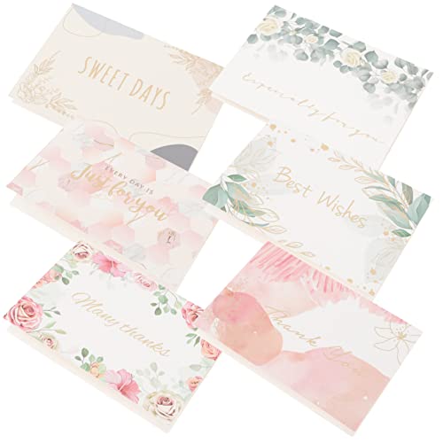 TOGEVAL 2 Sätze Segenskarte Segen Geburtstagskarte Massengeschenke Geburtstag Segnen Karten Geburtstagskarten Für Mama Verschiedene Grußkarten Geburtstag Geschenkkarten Blumenkarten Papier von TOGEVAL