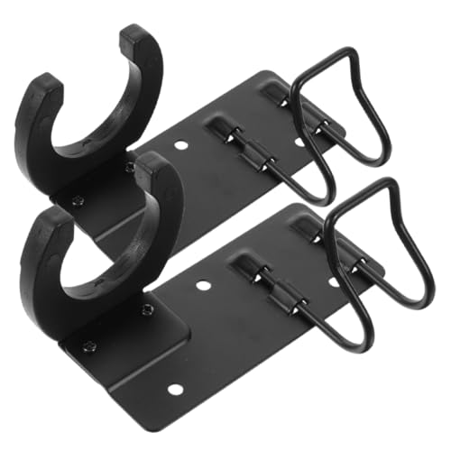 TOGEVAL 2 Stück Mikrofonaufhänger, Ktv Zubehör, Mikrofonhaken, Mikrofonhalter, Mikrofon Wandhaken, Mikrofonständer, Mikrofonzubehör, Mikrofonaufhänger, Heimständer, Mikrofon von TOGEVAL