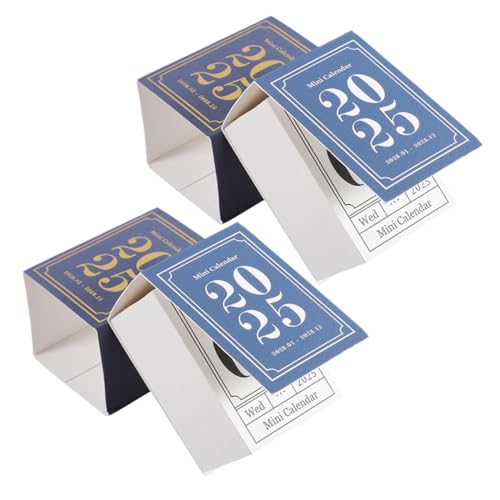 TOGEVAL 2 Stück Mini-Kalender Lehrertischkalender modern süßer Kalender täglicher Desktop-Kalender Klassenzimmerkalender täglicher Tischkalender Tageskalender abreißen Papier Blau TOGEVAL 2 Stück Mini-Kalender Lehrertischkalender modern süßer Kalender täglicher Desktop-Kalender Klassenzimmerkalender täglicher Tischkalender Tageskalender abreißen Papier Blau von TOGEVAL