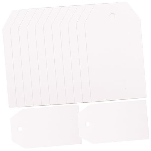 TOGEVAL 200Stücke Blanko Papieranhänger DIY Verwendbar Hängende aus Hochwertigem Kraftpapier für Nachrichtenkarten und Kreative Projekte TOGEVAL 200Stücke Blanko Papieranhänger DIY Verwendbar Hängende aus Hochwertigem Kraftpapier für Nachrichtenkarten und Kreative Projekte von TOGEVAL