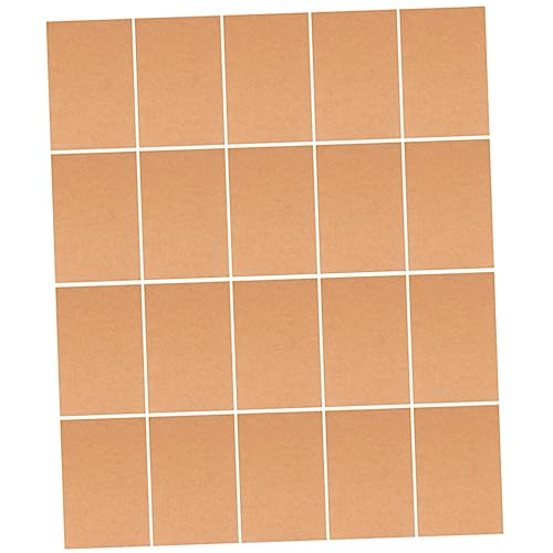 TOGEVAL 200Stücke Leere Kraftpapier Postkarten DIY Grußkarten Blanko für Persönliche Nachrichten Robustes Kartenpapier für und Kreative Projekte TOGEVAL 200Stücke Leere Kraftpapier Postkarten DIY Grußkarten Blanko für Persönliche Nachrichten Robustes Kartenpapier für und Kreative Projekte von TOGEVAL