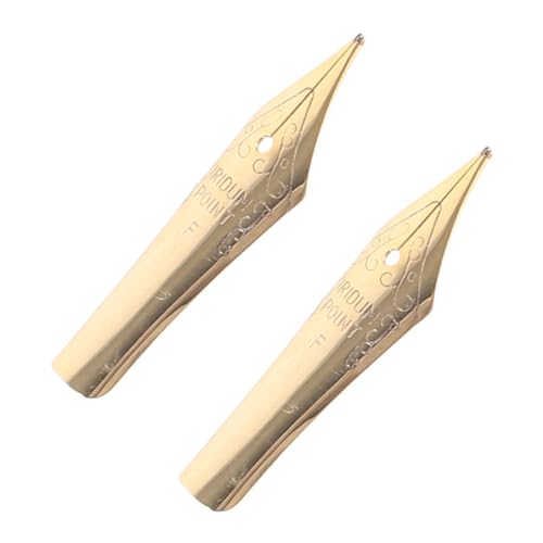 TOGEVAL 2pcs Feine Nibs Für Brunnenstifte Austauschbarer Tipps Metallnibs Für Kalligraphie Und Schreiben Für Büro- Und Schulstapellanderschaften TOGEVAL 2pcs Feine Nibs Für Brunnenstifte Austauschbarer Tipps Metallnibs Für Kalligraphie Und Schreiben Für Büro- Und Schulstapellanderschaften von TOGEVAL
