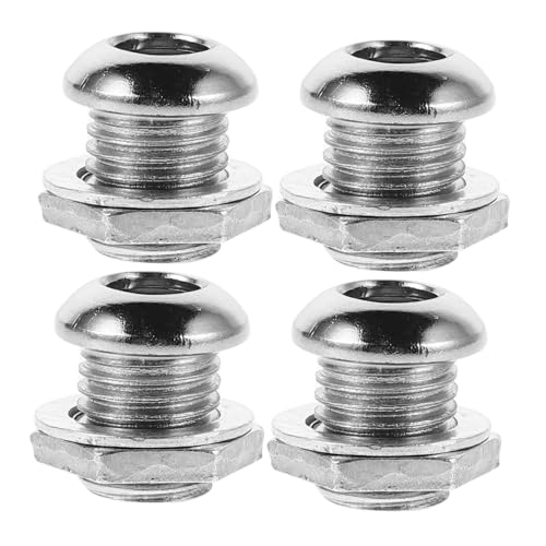 TOGEVAL 4 Stück Auslassloch-Trommelschraube Teile Schlagzeug Öffnung Zubehör klein schrauben Hardware zur Reparatur von Trommelbelüftungen Snare-Drum-Kit Teil der Lufttrommel Stahl Silber TOGEVAL 4 Stück Auslassloch-Trommelschraube Teile Schlagzeug Öffnung Zubehör klein schrauben Hardware zur Reparatur von Trommelbelüftungen Snare-Drum-Kit Teil der Lufttrommel Stahl Silber von TOGEVAL