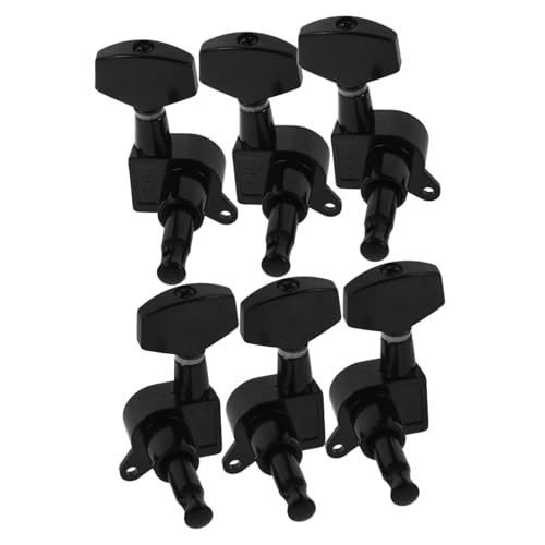 TOGEVAL 6 Stück Gitarren Stimmgeräte, Gitarren Verriegelungs Stimmgeräte, Gitarren Stimmschlüssel, Stimmwirbel, Akustikgitarre, Akustikgitarren Stimmwirbel, Gitarren Ersatz Stimmwirbel, TOGEVAL 6 Stück Gitarren Stimmgeräte, Gitarren Verriegelungs Stimmgeräte, Gitarren Stimmschlüssel, Stimmwirbel, Akustikgitarre, Akustikgitarren Stimmwirbel, Gitarren Ersatz Stimmwirbel, von TOGEVAL