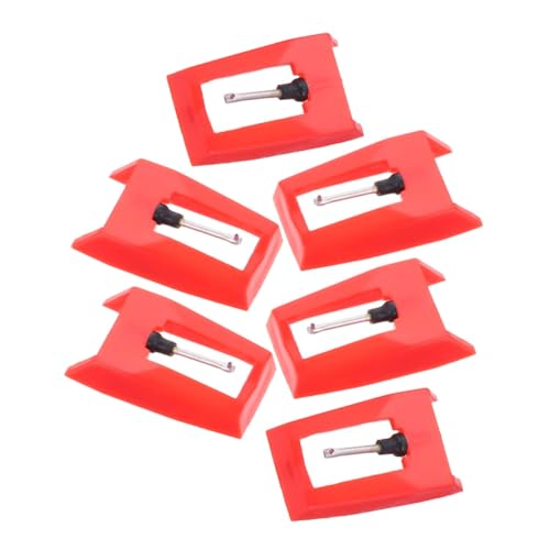 TOGEVAL 6 Stück Stylus Vintage Plattenspielernadel Plattenspieler Plattenspielernadeln Plattenspielernadel Ersatz Plattennadel Schallplattenersatznadel Vintage Plattenteile von TOGEVAL