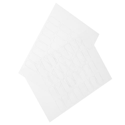 TOGEVAL 64 Stück Haken, Starker Kleber, Doppelseitiges Klebeband, Klebestreifen Zum Basteln, Doppelseitiges, Entfernbares Klebeband, Doppelseitige Aufkleber, Selbstklebendes Papier, von TOGEVAL