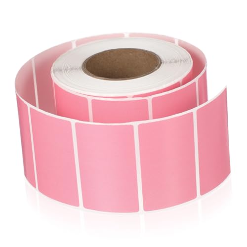 TOGEVAL 800 Stück Dreisicheres Thermoetikett Thermoaufkleber-Etiketten Papier Direkte Selbstklebende Wärmelablisten Versandetiketten Etiketten für Thermodrucker thermisches Etikett Rosa TOGEVAL 800 Stück Dreisicheres Thermoetikett Thermoaufkleber-Etiketten Papier Direkte Selbstklebende Wärmelablisten Versandetiketten Etiketten für Thermodrucker thermisches Etikett Rosa von TOGEVAL