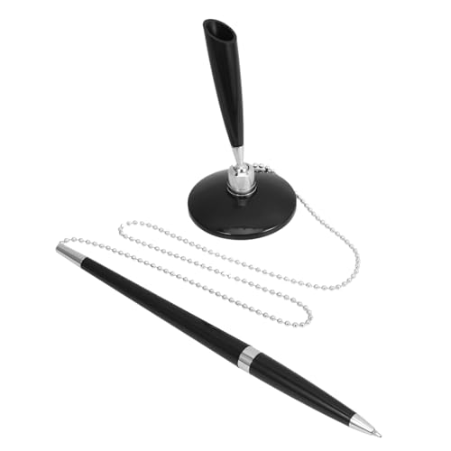 TOGEVAL Desktop Stift Desktop Signaturstift Büro Signaturstift Theken Business Stift Für Bank Stift Mit Tisch Stehstift Business Zubehör Vertikaler Tischstift von TOGEVAL