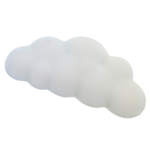 TOGEVAL Handgelenk Mauspad, Handgelenkauflage, Cartoon, Handpad, Büro Handgelenkauflage, Mauspad, Mausmatte, Handgelenkstütze, Tastatur, Cloud Handgelenkauflage, Cartoon, Bürobedarf von TOGEVAL