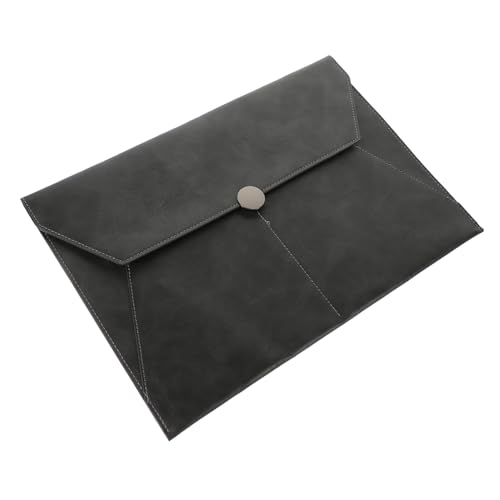 TOGEVAL Kunstleder Dokumentenhalter Aktentasche mit Großer Kapazität Stylisches Design für Büro und Reisen Sicherer Druckknopfverschluss Eleganter Aktenorganizer TOGEVAL Kunstleder Dokumentenhalter Aktentasche mit Großer Kapazität Stylisches Design für Büro und Reisen Sicherer Druckknopfverschluss Eleganter Aktenorganizer von TOGEVAL