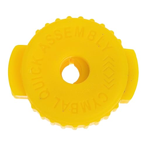 TOGEVAL Percussion Instrument Beckenmutter aus Abs Hochwertige Trommel Set Muttern für Schlagzeuger Robuste Beckenwerkzeuge für Reparaturen und Anpassungen TOGEVAL Percussion Instrument Beckenmutter aus Abs Hochwertige Trommel Set Muttern für Schlagzeuger Robuste Beckenwerkzeuge für Reparaturen und Anpassungen von TOGEVAL