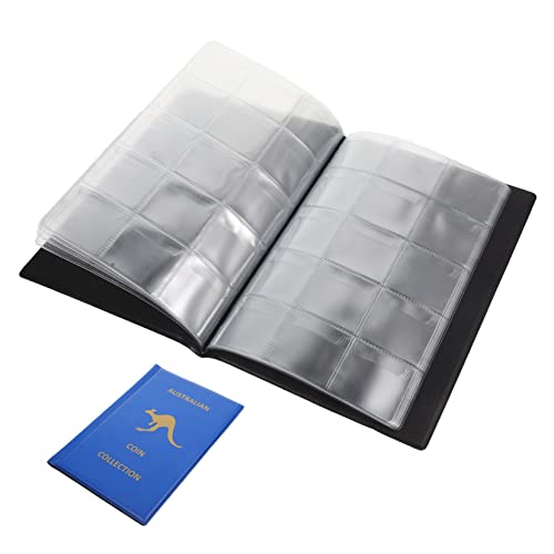 TOGEVAL Sammlerordner Organizer, Münzschutzbuch, Münzsammlungsalbum, Münzsammlungsbuch, Gedenkmünzen Organizer, Münzsammlungs Organizer, Münzsammlungs Vorratsmünzenbuch von TOGEVAL
