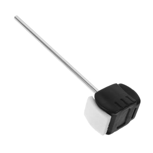 TOGEVAL Schlagzeug Stampfen Praktischer Drum-pedal-hammer Bassdrum-pedalteile Trommelpedalhammer Schlagzeugpedal Ersetzt Hammer Trommelschläger Aus Edelstahl Schwarz Hochwertiger Filz TOGEVAL Schlagzeug Stampfen Praktischer Drum-pedal-hammer Bassdrum-pedalteile Trommelpedalhammer Schlagzeugpedal Ersetzt Hammer Trommelschläger Aus Edelstahl Schwarz Hochwertiger Filz von TOGEVAL