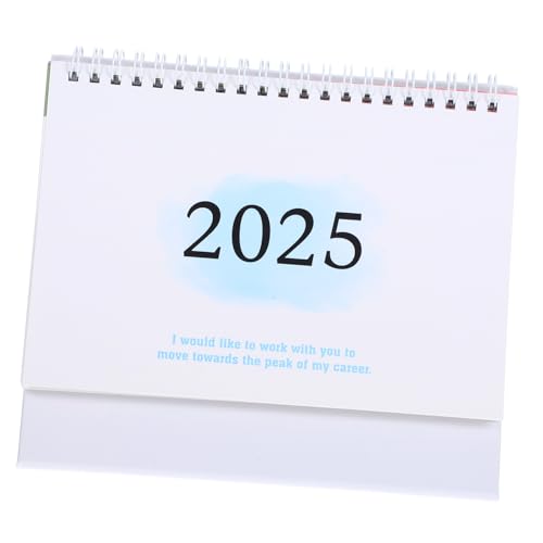 TOGEVAL Tischkalender Moderner Bürokalender Robustes Design für Zuhause Büro Praktischer Monatskalender Undatiert für Kreative Planung Organisation von TOGEVAL
