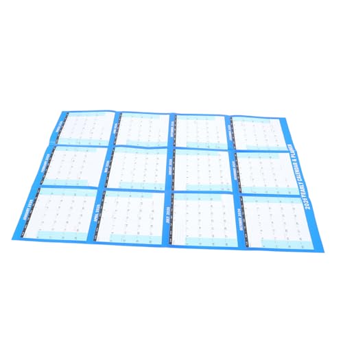 TOGEVAL Wandkalender Trockener Löschkalender monatlicher Wandplaner Monatsplaner Wandplaner Organizer Jahreswandplaner Kalender des akademischen Jahres jährlicher Kalenderplan Papier Blau TOGEVAL Wandkalender Trockener Löschkalender monatlicher Wandplaner Monatsplaner Wandplaner Organizer Jahreswandplaner Kalender des akademischen Jahres jährlicher Kalenderplan Papier Blau von TOGEVAL