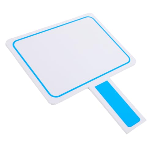 TOGEVAL Whiteboard Halten Wiederverwendbares Antwortpaddel Ausstellung Handheld-trockenlöschtafel Trocken Abwischbare Lapboards Doppelt Dünn Tipp Schmucklos Lernen Planke Student Pvc Blau TOGEVAL Whiteboard Halten Wiederverwendbares Antwortpaddel Ausstellung Handheld-trockenlöschtafel Trocken Abwischbare Lapboards Doppelt Dünn Tipp Schmucklos Lernen Planke Student Pvc Blau von TOGEVAL