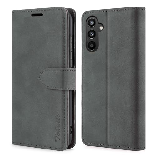TOHULLE Schutzhülle für Samsung Galaxy A36 5G, Premium-Leder, Brieftaschen-Schutzhülle mit Kartenhalter, Ständer, Magnetverschluss, Klapphülle, kompatibel mit Samsung Galaxy A36 5G, Grau TOHULLE Schutzhülle für Samsung Galaxy A36 5G, Premium-Leder, Brieftaschen-Schutzhülle mit Kartenhalter, Ständer, Magnetverschluss, Klapphülle, kompatibel mit Samsung Galaxy A36 5G, Grau von TOHULLE